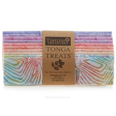 Tonga Treats Batiks - Bouquet 10" Squares