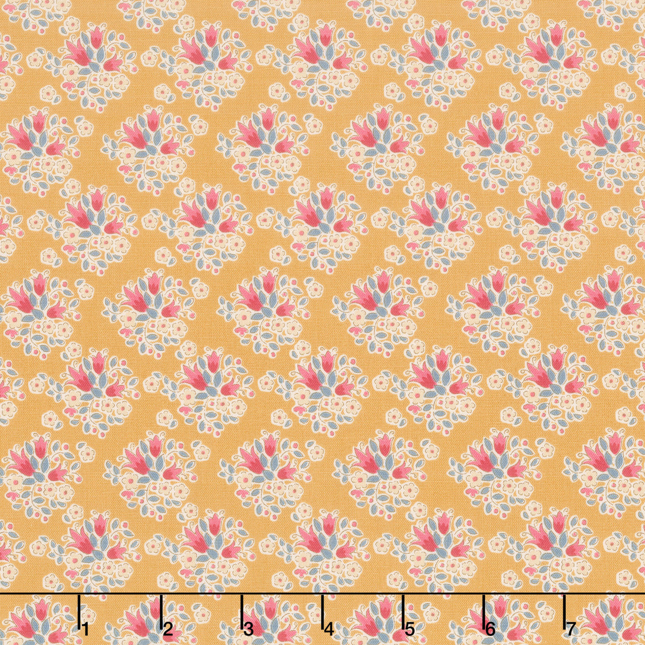 Creating Memories - Autumn - Lulu Saffron Yardage Primary Image