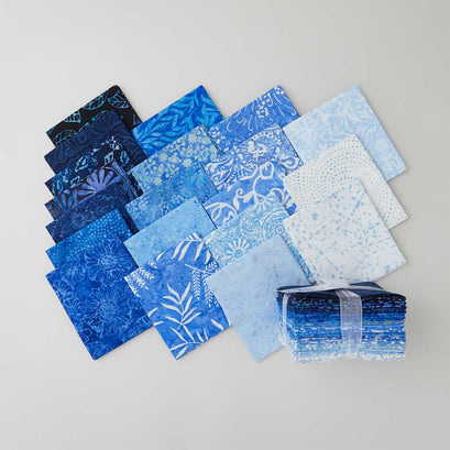 Tonga Batiks Bluebell Fat Quarter Bundle