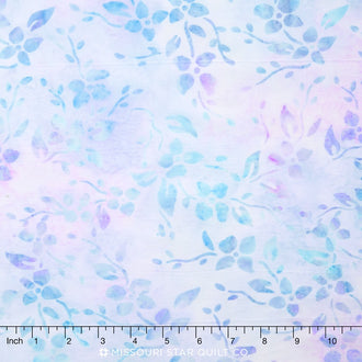 Artisan Batiks - Serendipity 2 Delicate Vines Azure Yardage