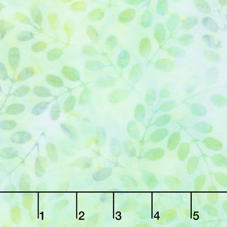Artisan Batiks - Color Source 8 - Oval Leaves Celery Yardage