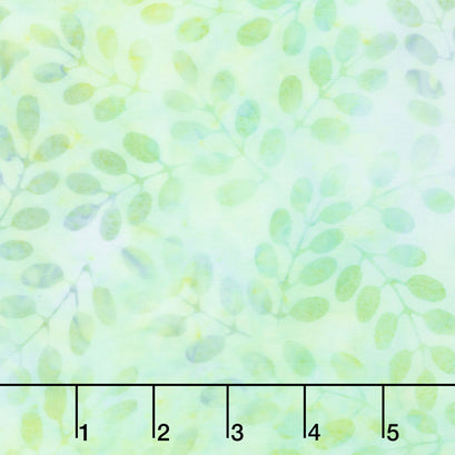 Artisan Batiks - Color Source 8 - Oval Leaves Celery Yardage