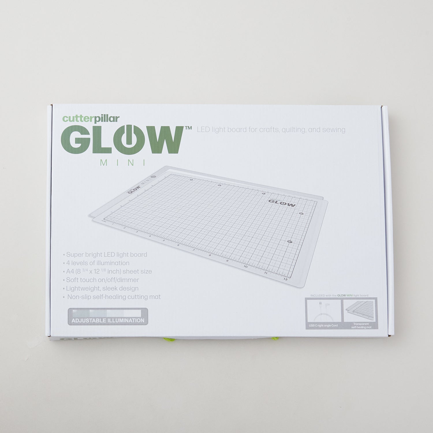 CutterPillar Glow Mini Light Board and Cutting Mat