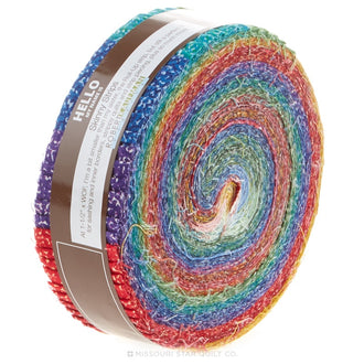 Pointillist Primary Skinny Strips
