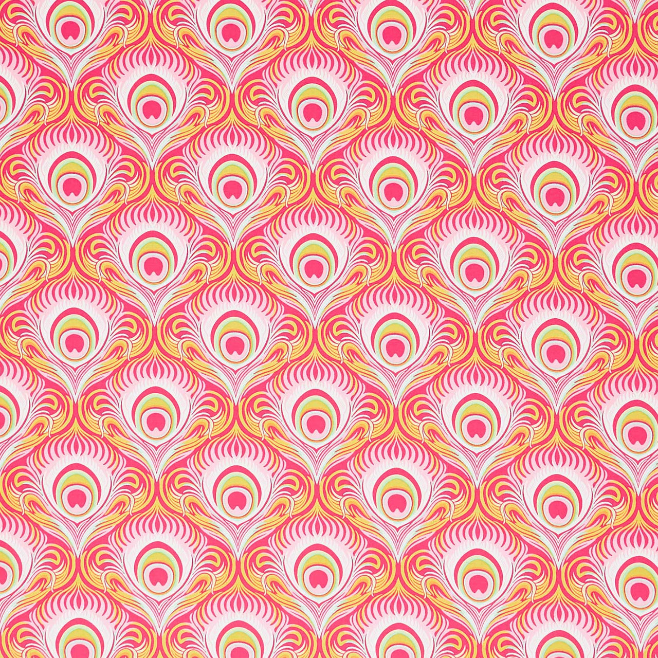 Wild Abandon - Seduction Raspberry Yardage Primary Image