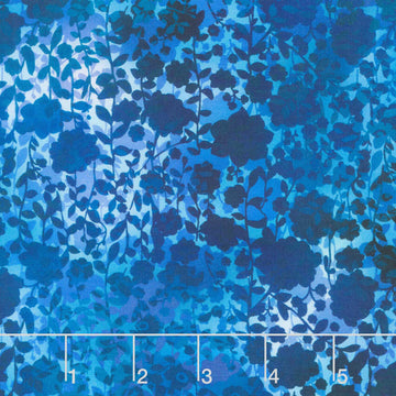 I Dream In Color - Shadow Blue Yardage
