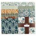 Villa Romana Favorites Teal Metallic Ten Squares