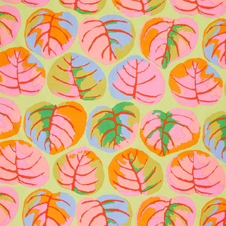 Kaffe Fassett Collective - February 2025 Palm Leaves Pastel Yardage