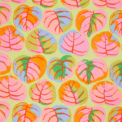Kaffe Fassett Collective - February 2025 Palm Leaves Pastel Yardage