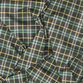 Winter Dreams - Gingham Black Metallic Yardage Alternative View #1
