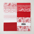 Garden Redwork 10" Squares Primary Image