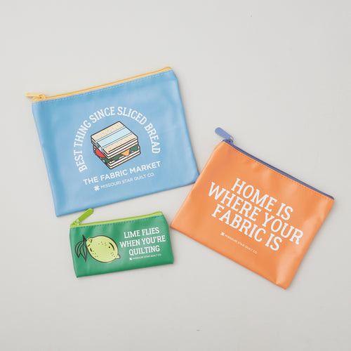 Missouri Star Produce Department Faux Leather Notions Bags (3pk) Primary Image