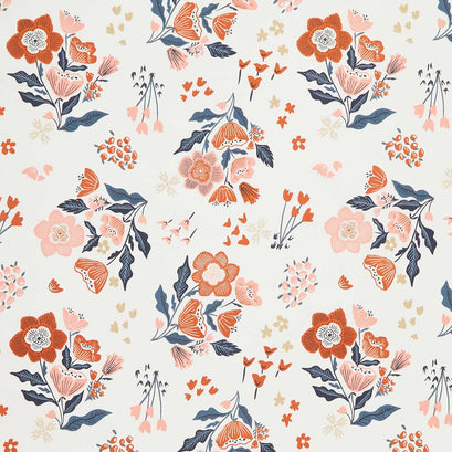 Folk and Lore - Garden Tales Eggshell Yardage