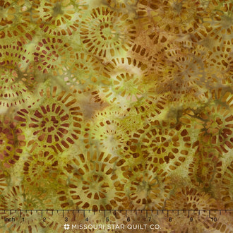 Artisan Batiks - Natural Formations Sunburst Spice Yardage