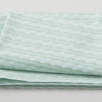 Enchantment - Wavy Stripe Green 3 Yard Cut