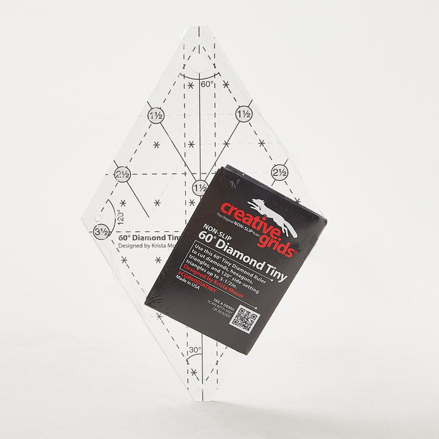 Creative Grids 60 Degree Tiny Diamond Ruler