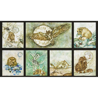 Wilderness Expressions - Animals Adventure Digitally Printed Panel