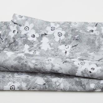 Sunny Delight Favorites - Flowering Branches Charcoal 2 Yard Cut