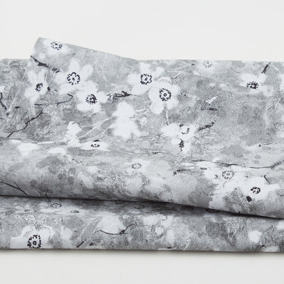 Sunny Delight Favorites - Flowering Branches Charcoal 2 Yard Cut