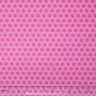 Wildflower Meadow - Flower Hot Pink Yardage