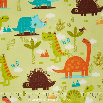 Dinosaur - Main Green Yardage