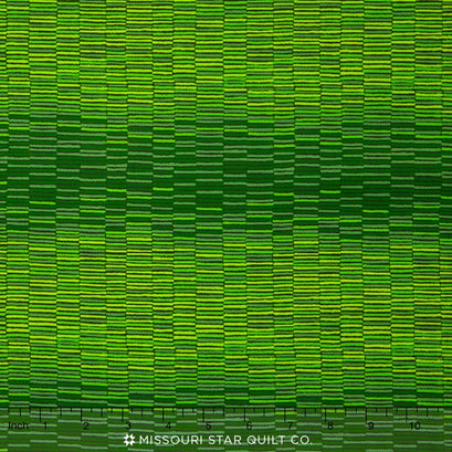 Color Union - Green Stripes Yardage