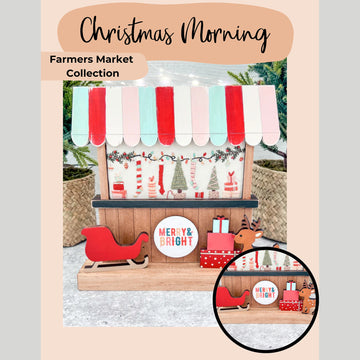 Farmers Market Collection - Christmas Morning Embroidery Kit Primary Image