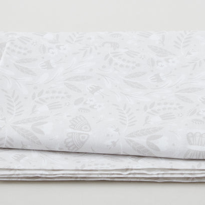 Open Fields: Full of Wonder - Butterfly Frolic Gray 2 Yard Cut