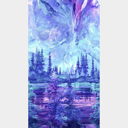 Illuminations - Ombre Blue Multi Panel