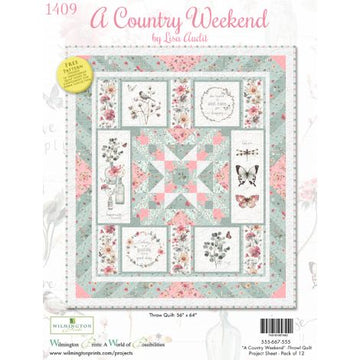 A Country Weekend Throw Free Quilt Pattern
