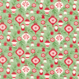 Once Upon a Christmas - Baubles On Branches Mistletoe Yardage Primary Image