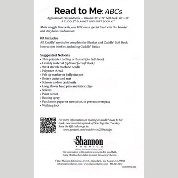 Cuddle® Kit - Read To Me ABC's Alternative View #3