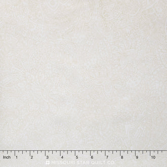Whisper Prints - Ivory Yardage