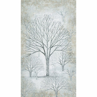 Sound of the Woods 2 - Tree Glacier Metallic Panel