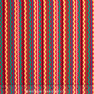 Church Ladies' Aprons - Stripe Red Yardage