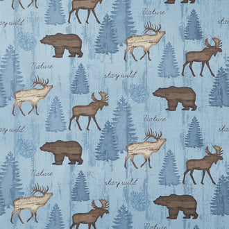 Wildlife Trail - Scenic Blue Yardage