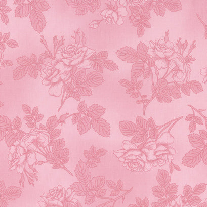 Paris Romance - Antique Flowers Blossom Yardage