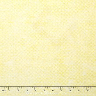 Wilmington Essentials - Criss Cross Light Yellow 60" Flannel Backing