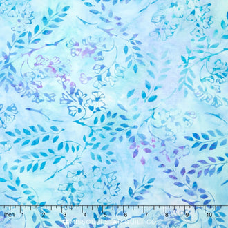 Artisan Batiks - Serendipity 2 Blooming Spray Azure Yardage
