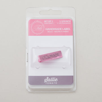 Sallie Tomato Tula Pink Handmade Label - Serif Pink Alternative View #1