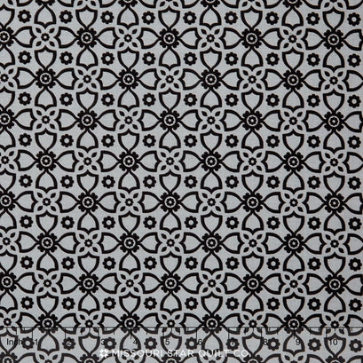 Dot & Dash - Flourish Gray Yardage