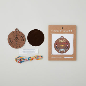 Gingerbread Ball Stitched Ornament Kit Alternative View #2