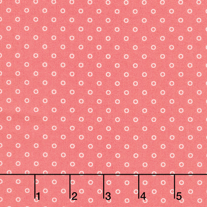 Rosemary Cottage - Darling Dot Strawberry Yardage