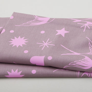 Tula Pink's True Colors - Neon Fairy Flakes Mystic 2 Yard Cut
