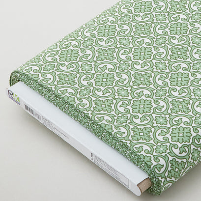 Softly - Green Damask 10 Yard Bolt