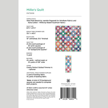 Millie's Quilt Quilt Pattern by Missouri Star Alternative View #1