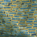 Imperial Collection 14 - Garden Colorstory Bricks Teal Metallic Yardage
