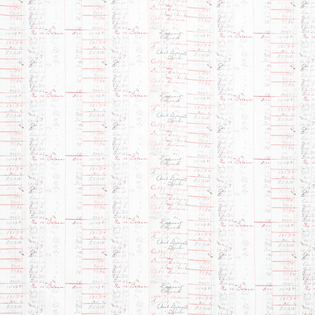 Eclectic Elements - Palette Red Ledger Yardage