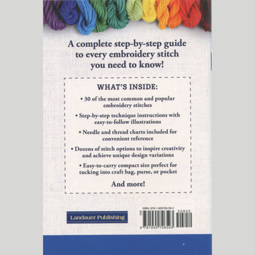 Hand Embroidery Stitches At-A-Glance Book Alternative View #1