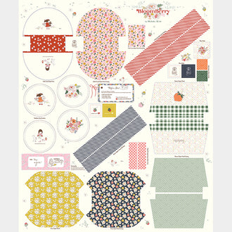 Bloomberry - Zipper Pouch Multi Panel
